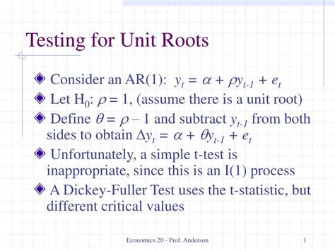 unit root test in r package|unit root test meaning.